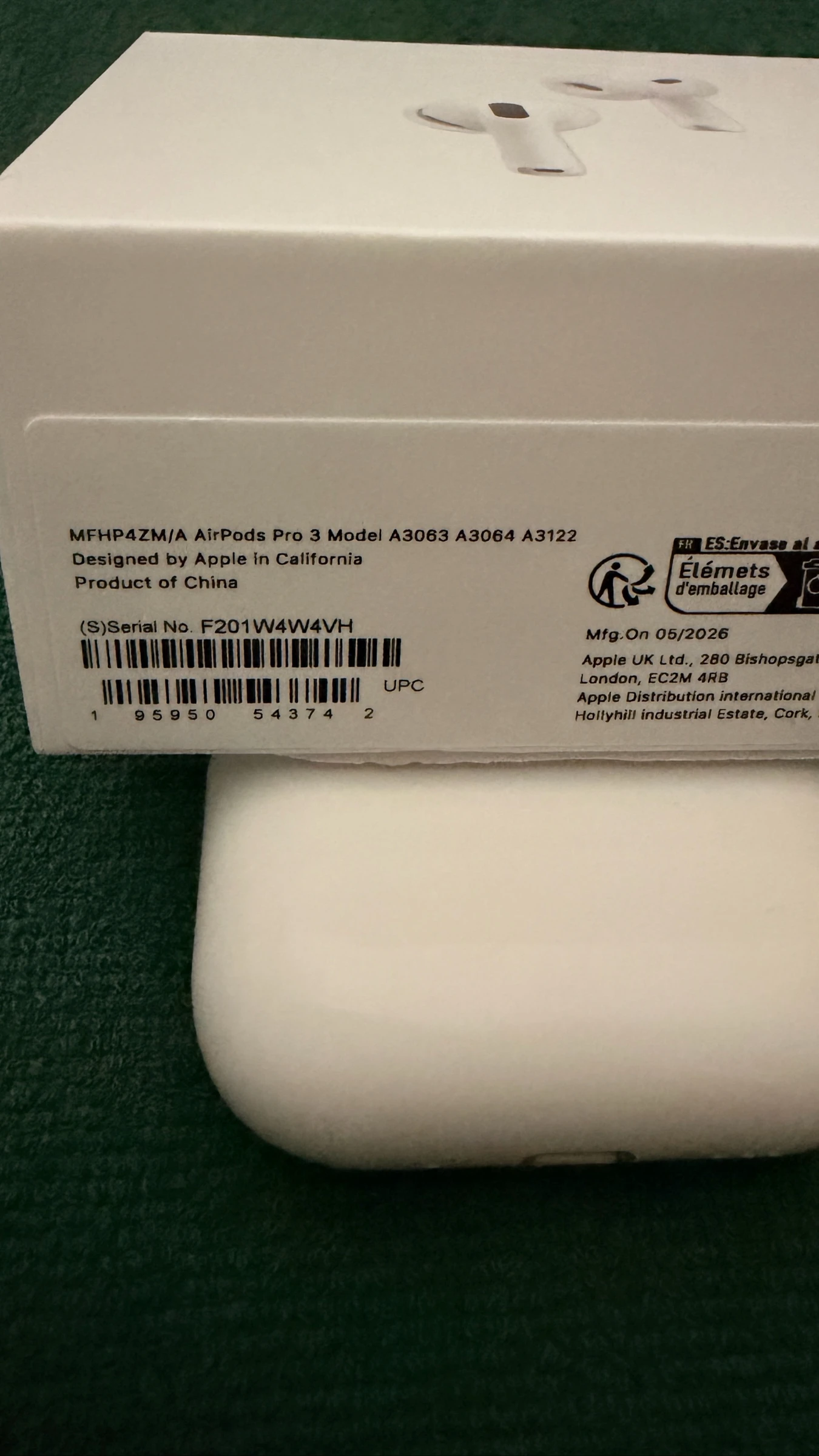 Air pods pro 3 com Apple Care+ – photo 2